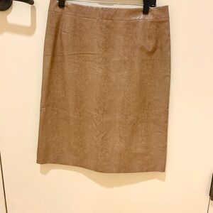 Armani Exchange Brown Pencil Skirt